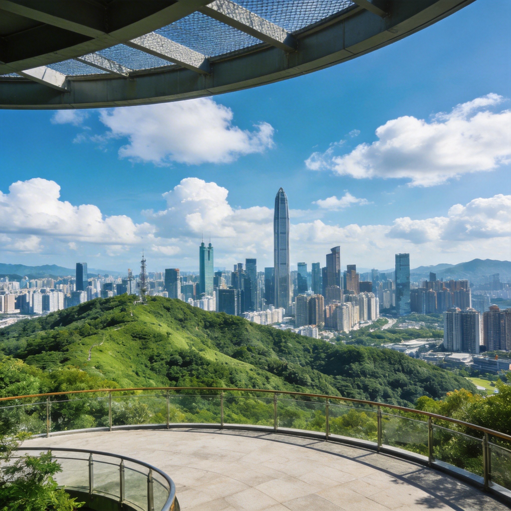 深圳莲花山公园：都市中心的绿色秘境与改革开放精神地标